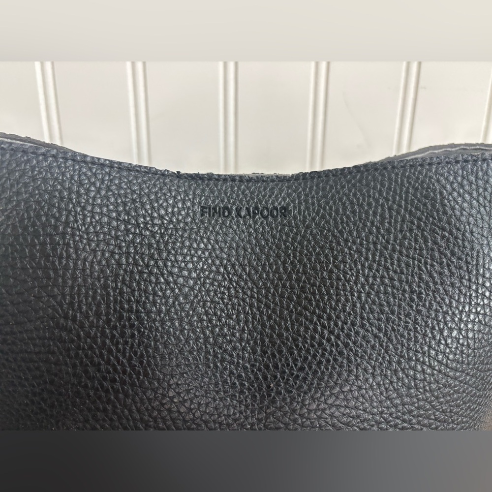 Find Kapoor (South Korea) Black Crossbody Bag with snake strap